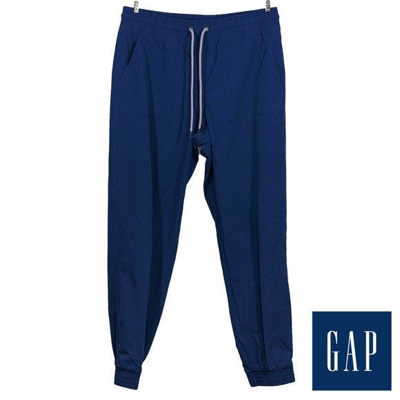 GAP Other - Gap Fit Drawstring Waist Jogger Gym Workout Pants Mens Size Small Navy Blue